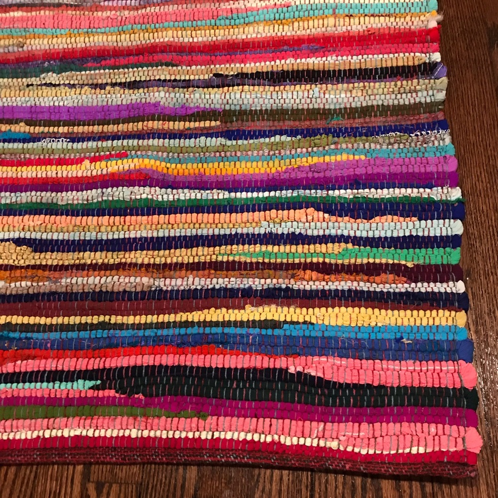 Chindi | Colorful Woven Rag Rug - Picture 2 of 5